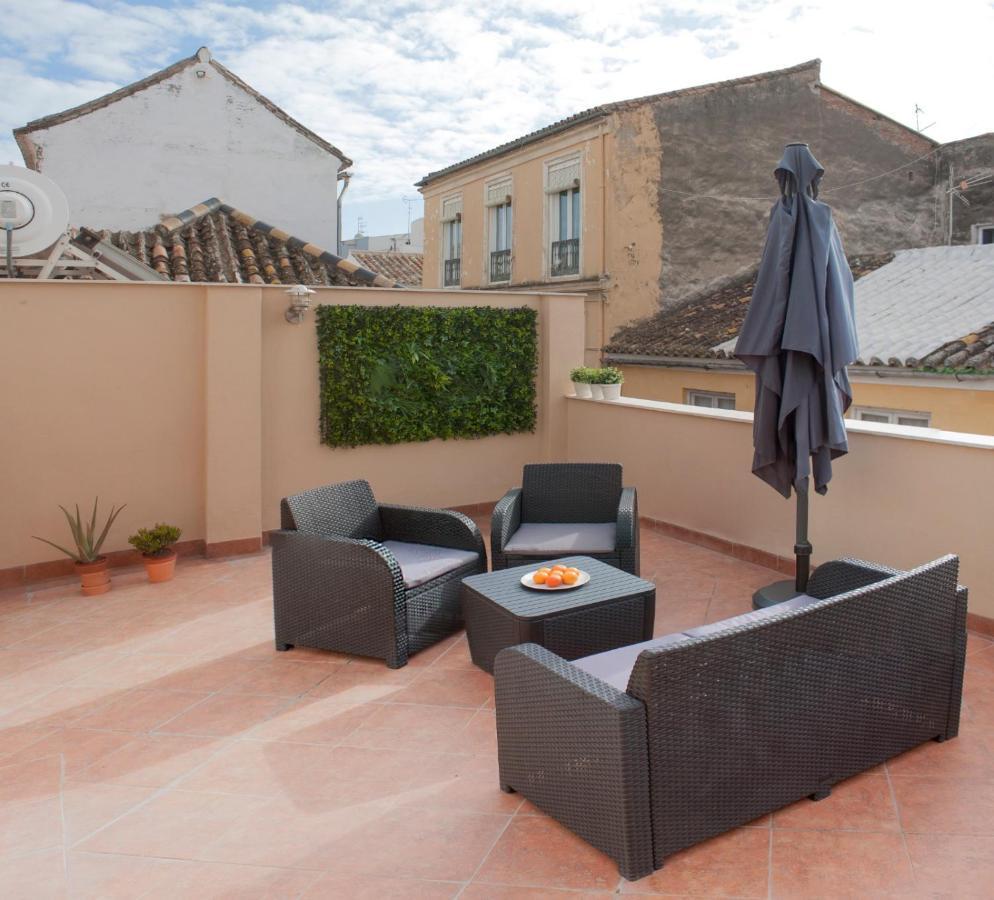 Апартаменты La Terraza De Beatas Малага Экстерьер фото