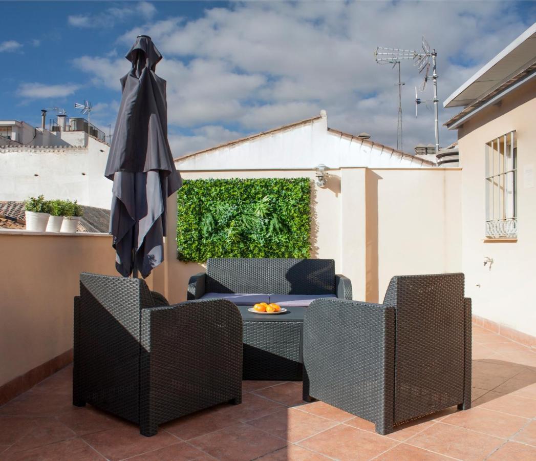 Апартаменты La Terraza De Beatas Малага Экстерьер фото