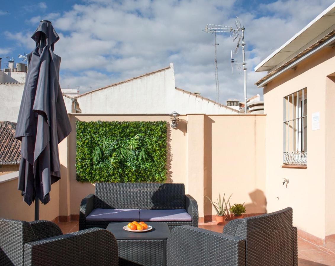Апартаменты La Terraza De Beatas Малага Экстерьер фото