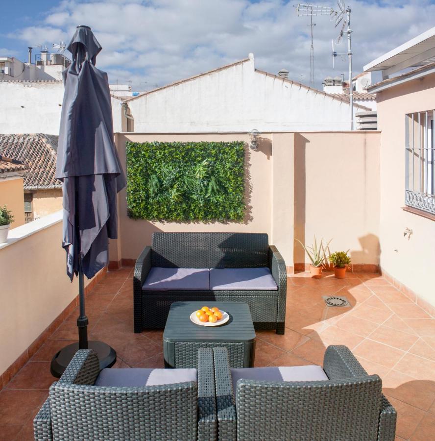 Апартаменты La Terraza De Beatas Малага Экстерьер фото